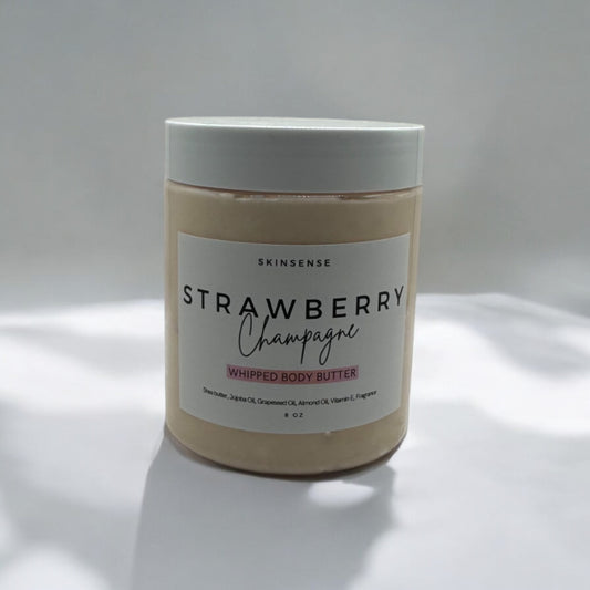 Strawberry Champagne Whipped Body Butter